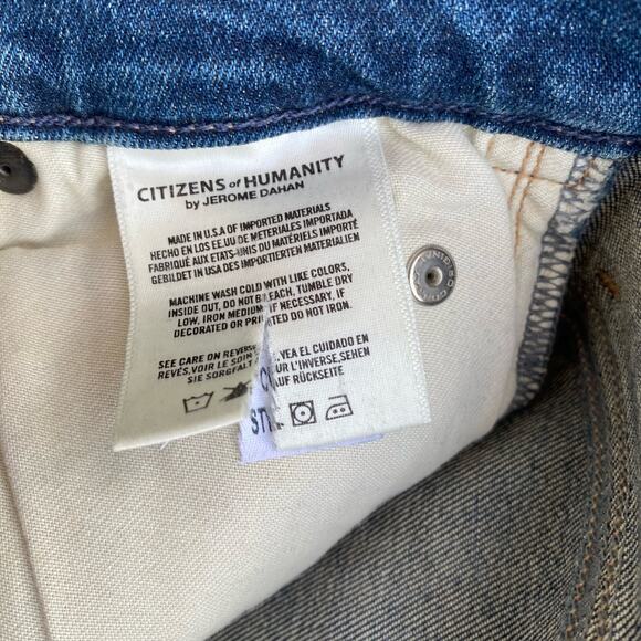 New Citizens of Humanity Chrissy Denim Women Uber High Rise Skinny Jeans Size 27 - Picture 4 of 14